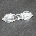 Dorje Bergkristall, einfache Qualität, 4,4  g, 4,1 x 0,8 cm