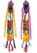 Wandbehang in Krawattenform 44 x 6 cm
